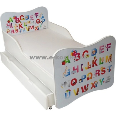 Amila ABC modrá + matrac