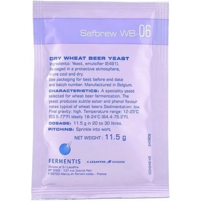 Pivné kvasinky Fermentis SafAle WB-06 11,5 g vrchné kvasenie