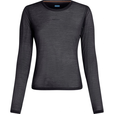 Icebreaker Дамска долна блуза с дълъг ръкав Icebreaker Women's Merino75 CoolLiteFeatherlight L/S Crewe Longsleeve - Black - размер XS (114-3465-0111)