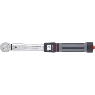 Wurth momentový klíč S PRŮCHOZÍM KNOFLÍKEM 3/8" 12-60 NM 0714720060