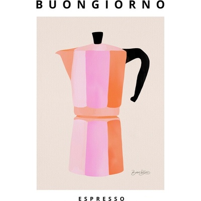 Plagát, Obraz - Buongiorno Espresso, Baroo Bloom, 30 × 40 cm
