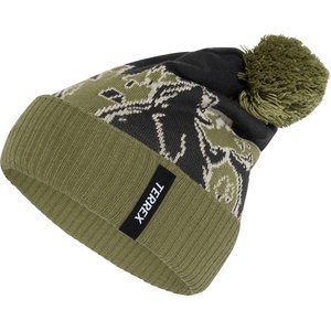 adidas Terrex Мъжка зимна шапка (beanie) Adidas terrex Xplore Pom Beanie - Tent Green / Carbon - размер 60-62 cm (904-6537-0113)