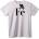 NOONEBRAND Тениска Fé Цветален Черен - 2XL, White