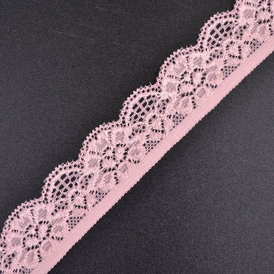 Elastický lem 2,5 cm na spodní prádlo růžový