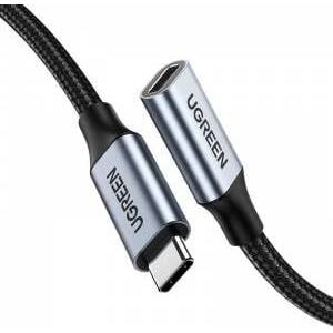 Ugreen US372 USB-C 3.1 Extension Cable 10Gb/s 1m gray