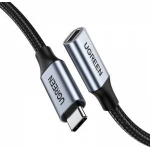 Ugreen US372 USB-C 3.1 Extension Cable 10Gb/s 1m gray