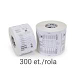 Zebra Ролка етикети Zebra Z-Select 2000D 101.6x50.8mm, 300 бр. /ролка (3003076)
