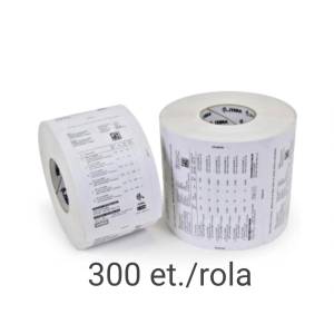 Zebra Ролка етикети Zebra Z-Select 2000D 101.6x50.8mm, 300 бр. /ролка (3003076)