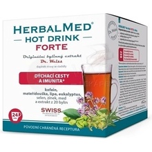 Dr.Weiss Herbalmed HotDrink Forte 24 vrecúšok s práškom na prípravu nápoja