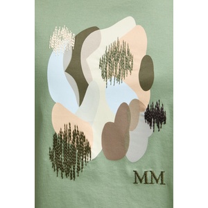 MM by Max Mara тениска дамска от памук LICENZA (2616941108600) - answear - 156,45 лв