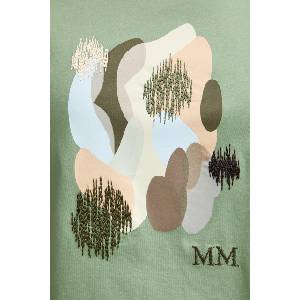 MM by Max Mara тениска дамска от памук LICENZA (2616941108600) - answear - 174,05 лв