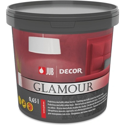 Jub Decor Glamour 0,65 l strieborná