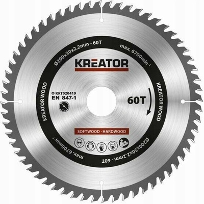 Kotoučová pila Kreator KRT020419