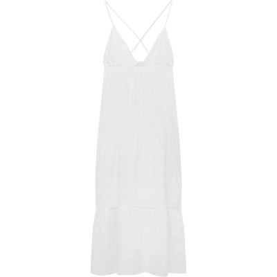 Pull&Bear Лятна рокля бяло, размер M