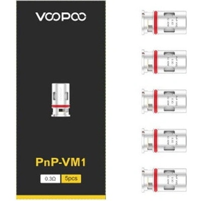 Voopoo PnP-VM Coil 0,3 ohm 5 ks