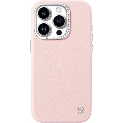 JOYROOM Кейс Joyroom PN-15F1 Starry Case за iPhone 15 Pro, розов (PN-15F2)