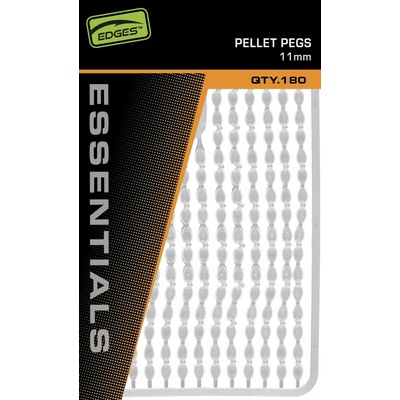 Fox Edges Pellet Pegs zarážky na pelety 13mm Clear