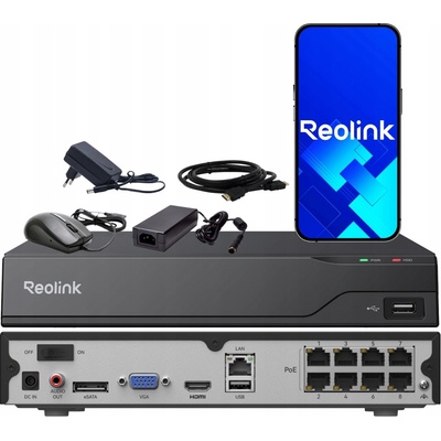 Reolink RP-PN8 (12-kanálový NVR) - Bez HDD