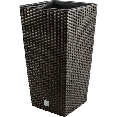 Prosperplast RATO SQUARE hnědý 17 x 17 x 32.4 cm