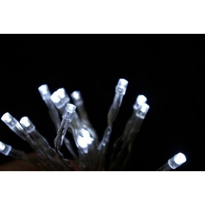 D00807 Vánoční 30 LED osvětlení studeně bílé 4,5m OEM