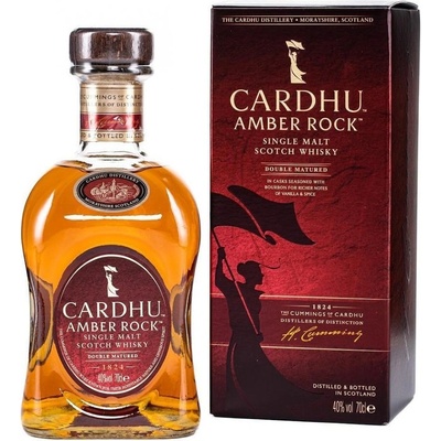 CARDHU Amber Rock - малцово шотландско уиски 700ml