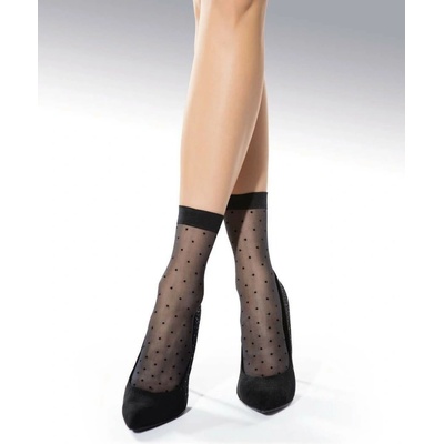 Knittex dámske ponožky Whisper 20 nero