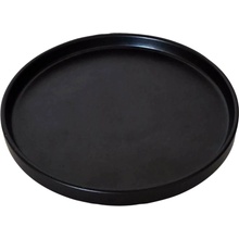 KITCHISIMO Keramický dezertný tanier 20cm čierny mat