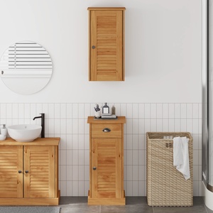 vidaXL Шкаф за баня VIGO 2 бр. Кафяв и меден кафяв 37 x 34 x 80 см (3328537)