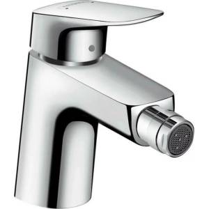 Hansgrohe Едноръкохватков смесител за биде Hansgrohe Logis 70, гланциран хром (71204000)