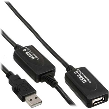 InLine 34612I USB кабел USB 2.0 15 м USB A Черен (34612I)