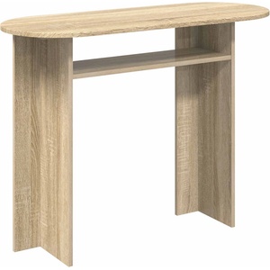 vidaXL Конзолна маса Дъб сонома 100 x 39, 5 x 75 см Инженерна дървесина (8001160)