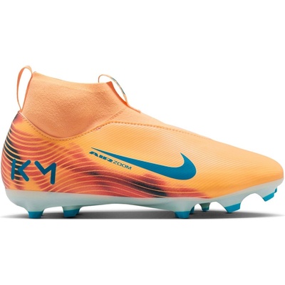 Nike Юношески футболни бутонки Nike Zoom Mercurial Superfly 10 Academy Juniors Firm Ground Football Boots - Orange/Melon