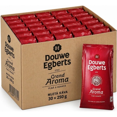Douwe Egberts Grand Aroma mletá 30 x 100 g