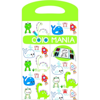 Omaľovánka Colomania zelená