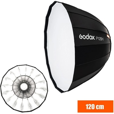 Godox Parabolický Deep Softbox Godox P120H 120 cm – Zboží Mobilmania