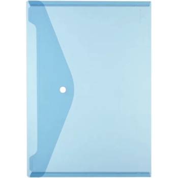 Herlitz PP A4, прозрачен син патентован калъф 10657948 (10657948)
