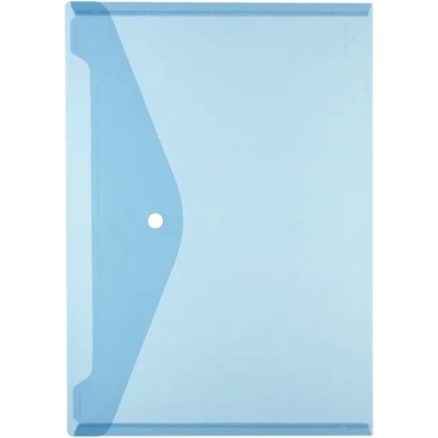 Herlitz PP A4, прозрачен син патентован калъф 10657948 (10657948)