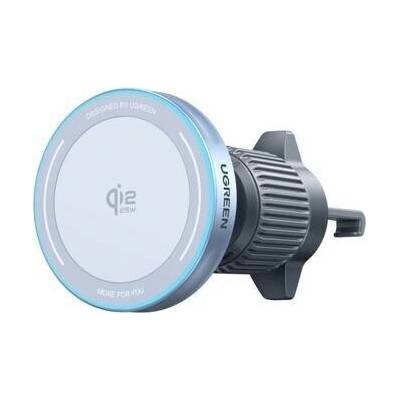 UGREEN Magflow MagSafe/Qi 2.2 25W držák do auta s nabíjením světle modrý