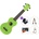 Mahalo MR1 SET Green Сопрано укулеле (MR1-GN-SET)