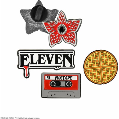 Cinereplicas Sada odznaků 1. série Stranger Things – Zboží Mobilmania