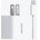 HIKSEMI Hikvision HIKSEMI Зарядно за телефон - 1бр. USB-C, 1бр. USB-A + USB-C кабел, 33W, американски щепсел HS-HUB-GAN33(STD)/1C1A/33W/WHITE (HS-HUB-GAN33(STD)/1C1A/33W/WHITE)