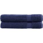 vidaXL Премиум кърпи за сауна SOLUND 2 бр сини 80x200 см 600 gsm (137266)