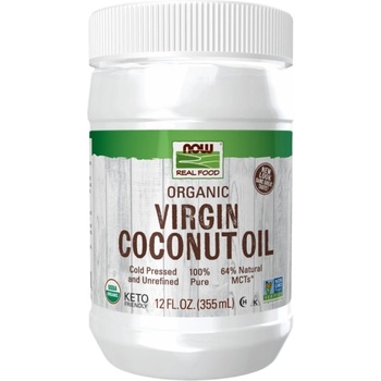 Image 1 of NOW Foods Virgin Coconut Cooking Oil | Organic [355 мл]