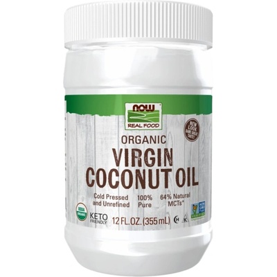 NOW Foods Virgin Coconut Cooking Oil | Organic [355 мл]