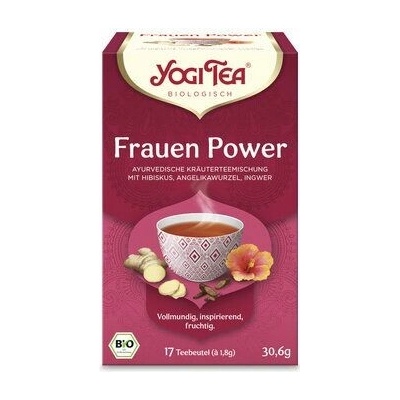 Yogi Tea čaj Frauen Power ženská energie BIO 17 x 1,8 g