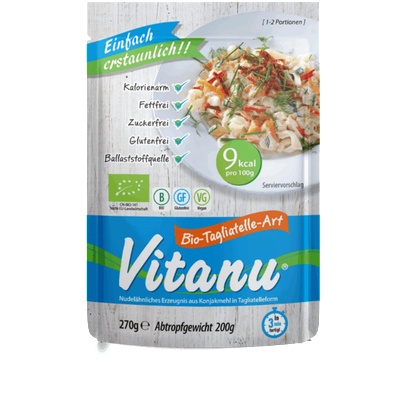 Vitanu Био талиатели от конджак - 270 г