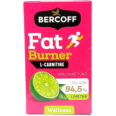 Bercoff Spalovač tuků Pu-Erh s příchutí grepu 20 x 1,5 g