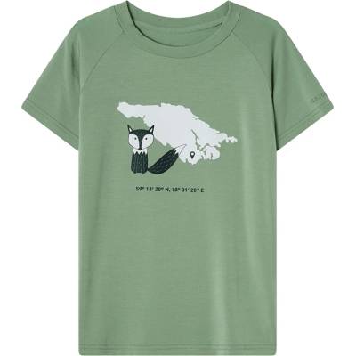 Isbjörn Детска тениска Isbjörn Kid's Buddy Tee T-shirt - Pistachio - размер 110/116 (EU) (704-5771-0413)