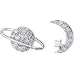 Silenti Jewelry Сребърни обеци "Съзвездие