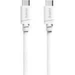 Hama Кабел usb-c - usb-c, 60w, 2 м, бял (hama-201809) - megamag